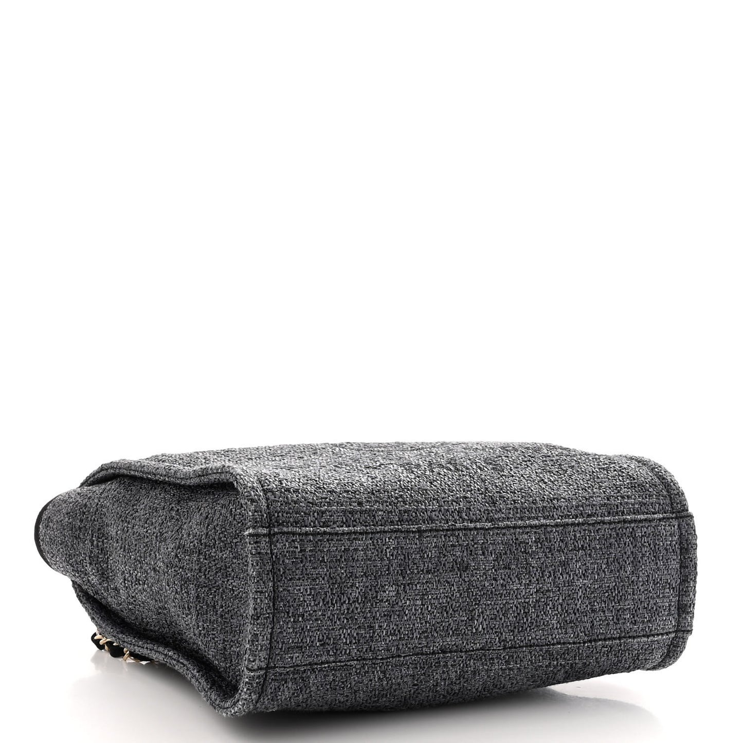 Mixed Fibers Mini Deauville Tote Black