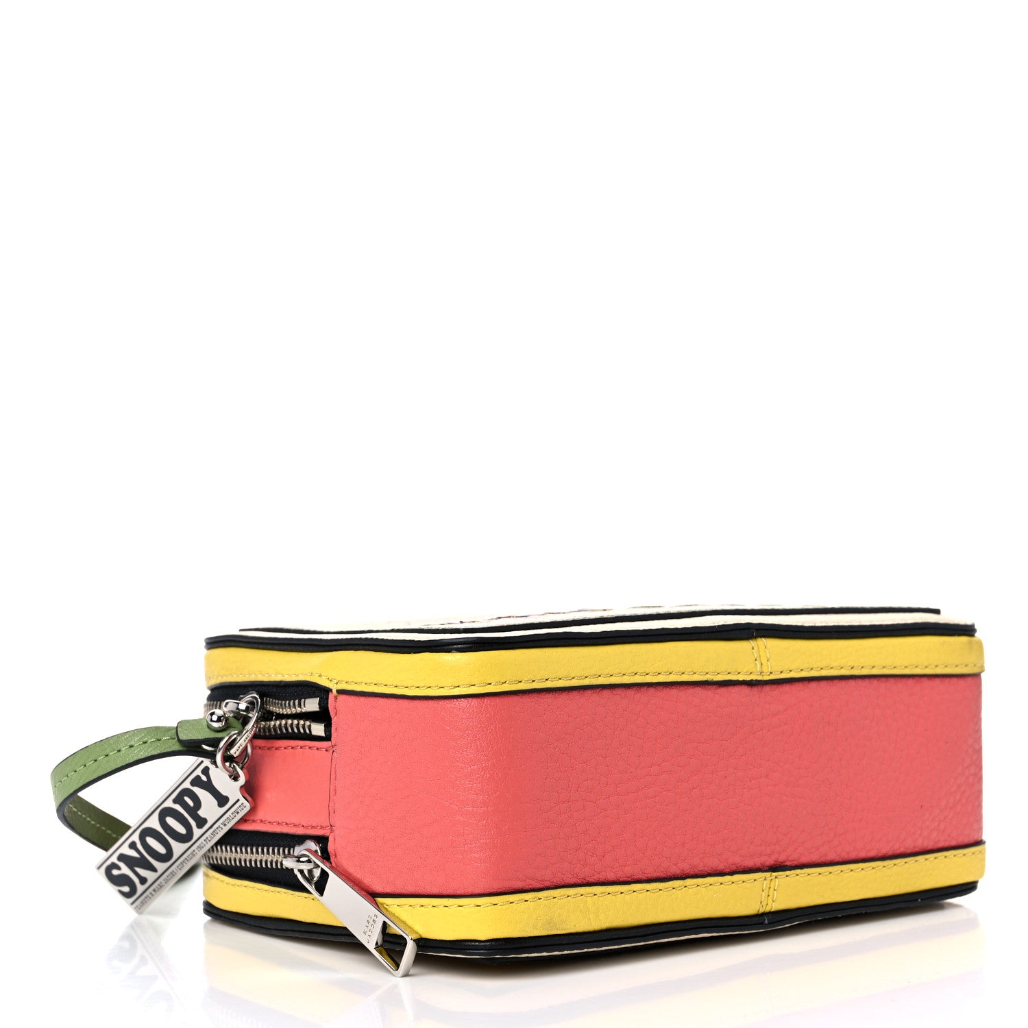 Marc Jacobs X Peanuts Calfskin The Box 20 Crossbody Yellow Multicolor 4 of 11