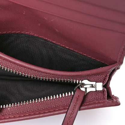 Gucci GG Supreme Monogram Blooms Card Case Beige Multicolor Dry Rose 5 of 8