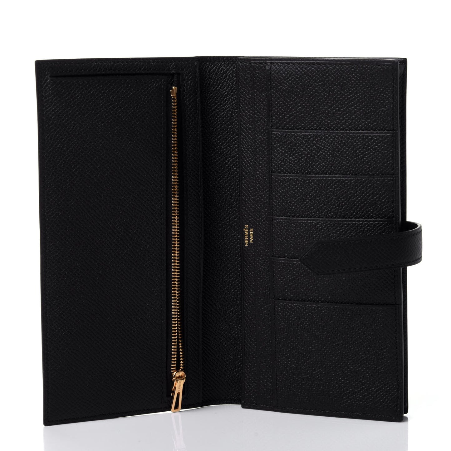 Epsom Bearn Gusset Wallet Black