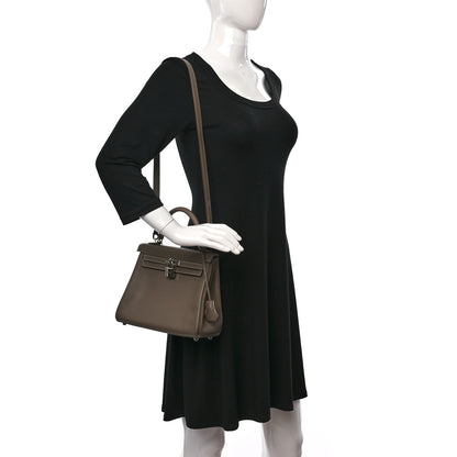 Hermes Swift Kelly Retourne 25 Etoupe 3 of 11