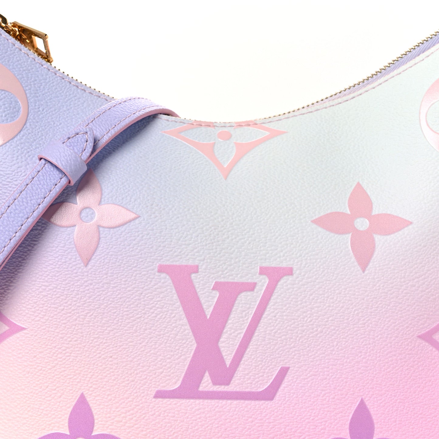 Monogram Giant Spring In The City Marshmallow Hobo PM Sunrise Pastel