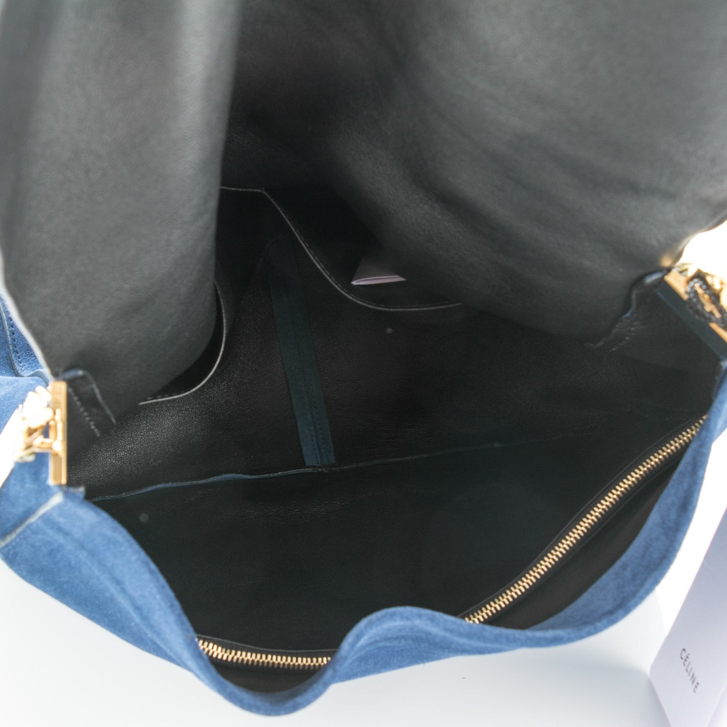 Suede Medium Gourmette Ocean Blue