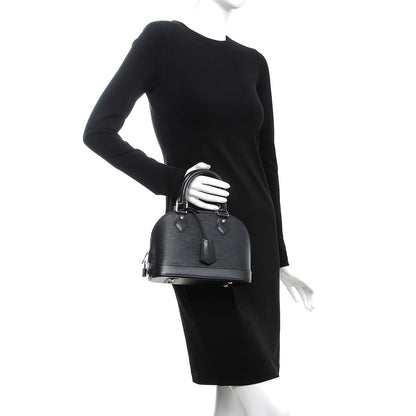 Louis Vuitton Epi Alma BB Black 3 of 6