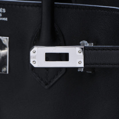 Hermes Swift Birkin 25 Black 13 of 34