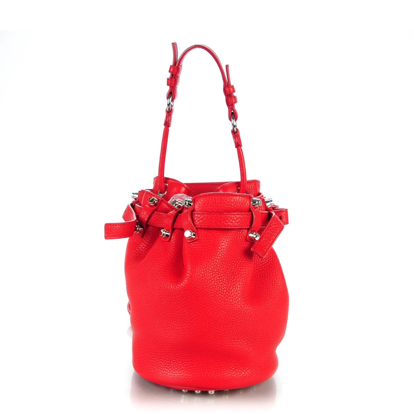 Pebbled Lambskin Diego Bucket Bag Cult