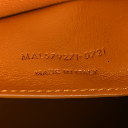 Saint Laurent Smooth Calfskin Manhattan Baguette Cheddar 6 of 9