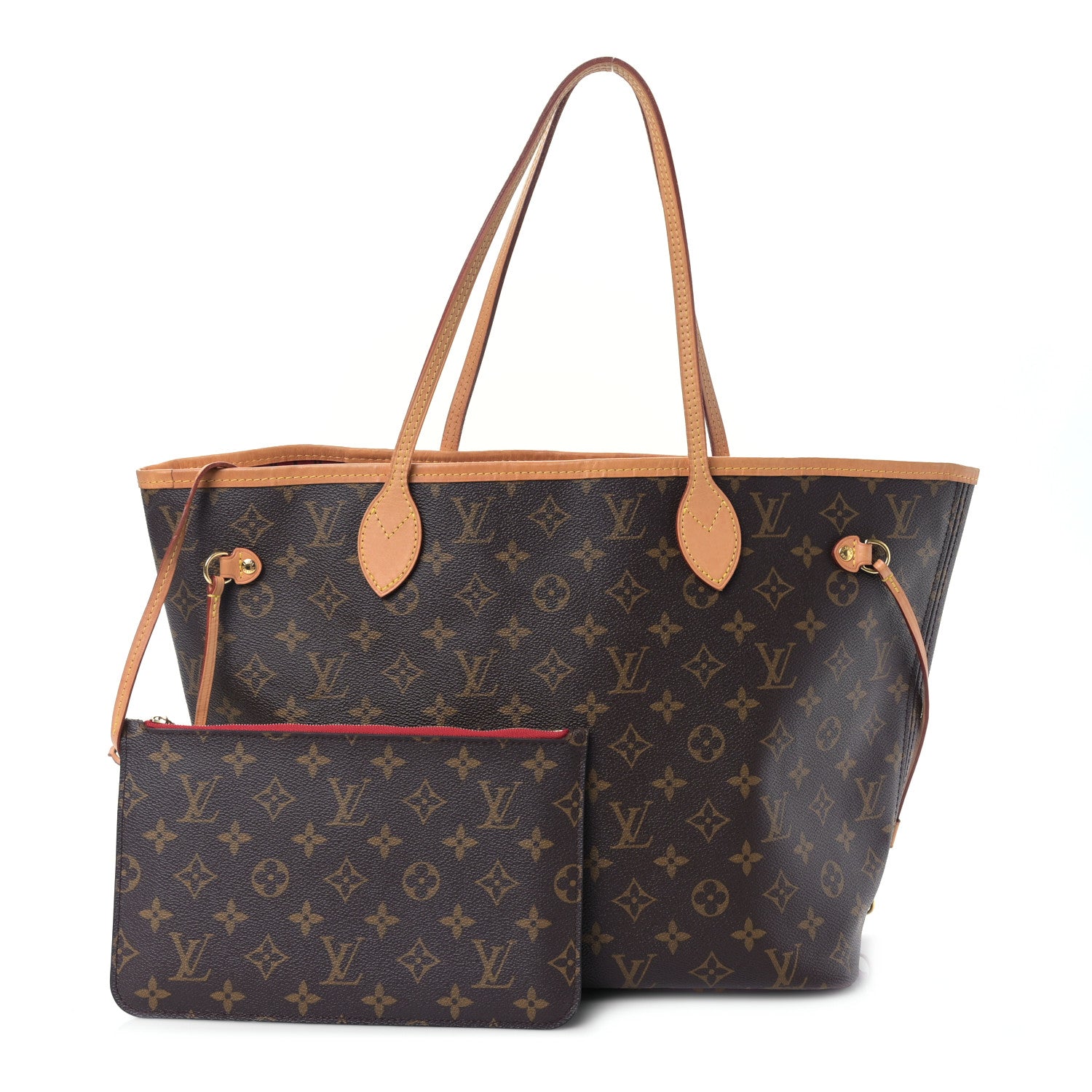 Louis Vuitton Monogram Neo Neverfull MM Cherry 3 of 9
