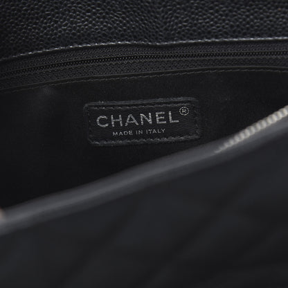 Chanel Caviar Quilted Grand Shopping Tote GST Black 6 of 10