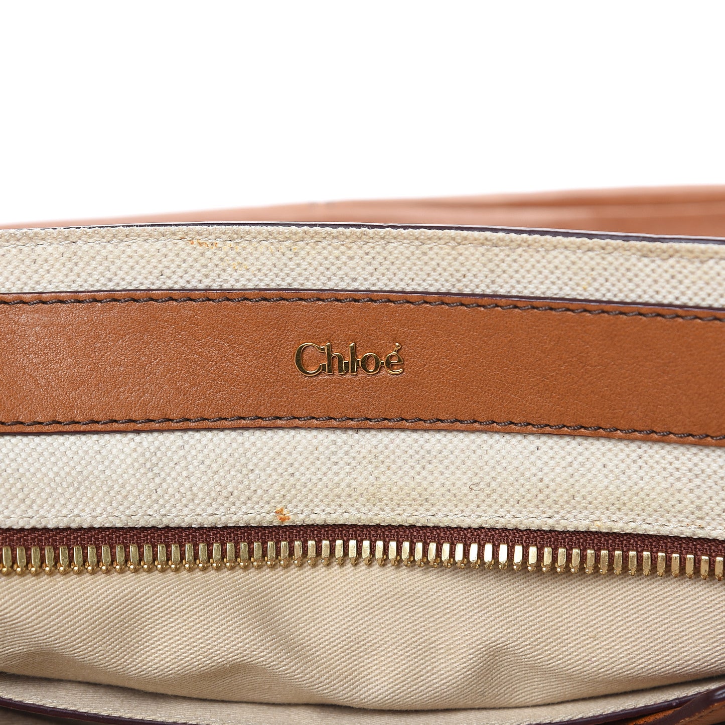 Calfskin Shoulder Bag Brown