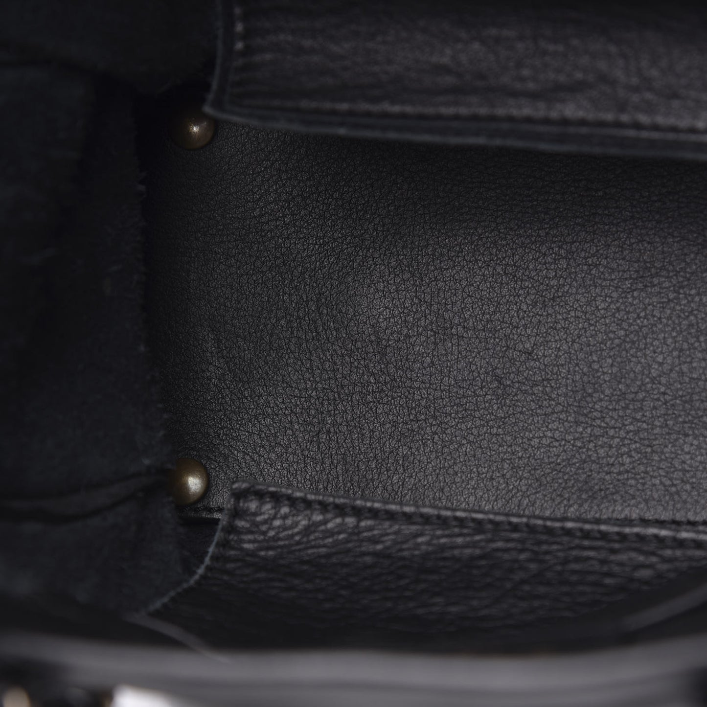 Calfskin Papier Mini A4 Tote Black