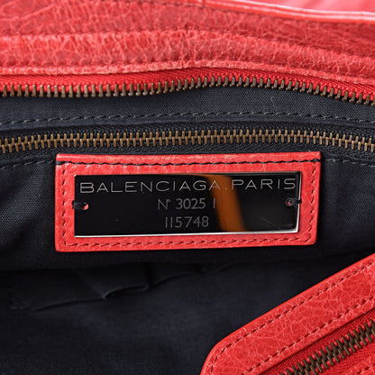 Balenciaga Agneau Classic Hardware City Rouge Cardinal 7 of 20