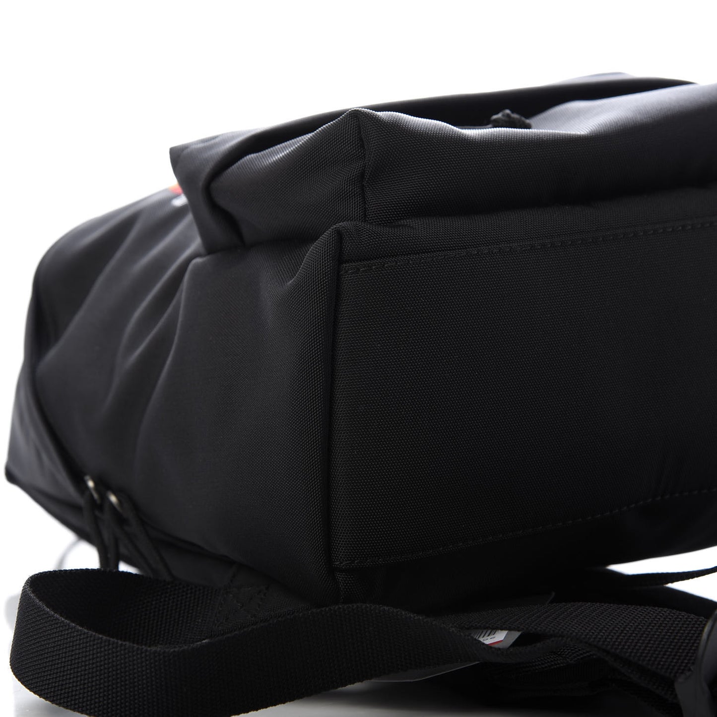 Nylon Embroidered You Are The World Explorer Backpack S Black