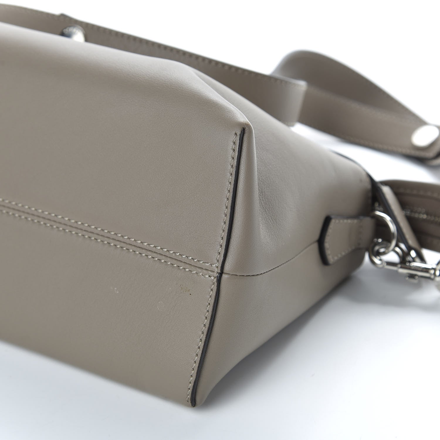 Fendi Vitello Dolce Medium By The Way Boston Bag Tortora 9 of 9