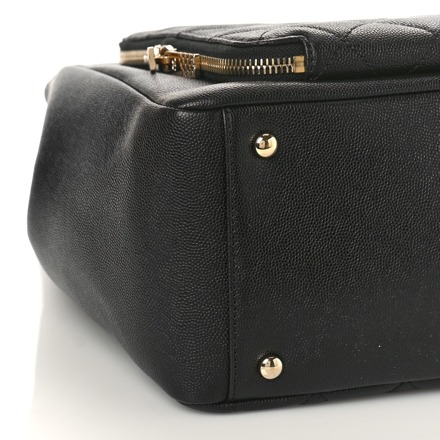 Chanel Caviar Quilted Large Business Affinity Shopping Bag Black 8 of 9