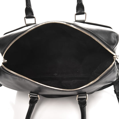 Saint Laurent Calfskin Studded Classic Duffle 6 Black 5 of 9