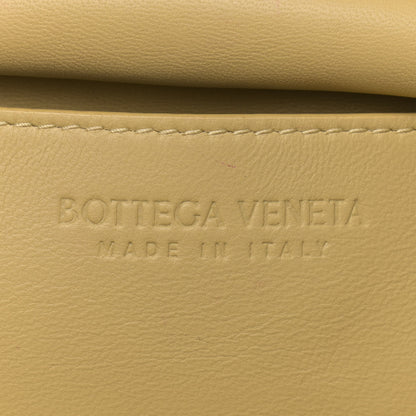 Bottega Veneta Wool Knit Lambskin Tip Shoulder Bag Cane Sugar 6 of 9