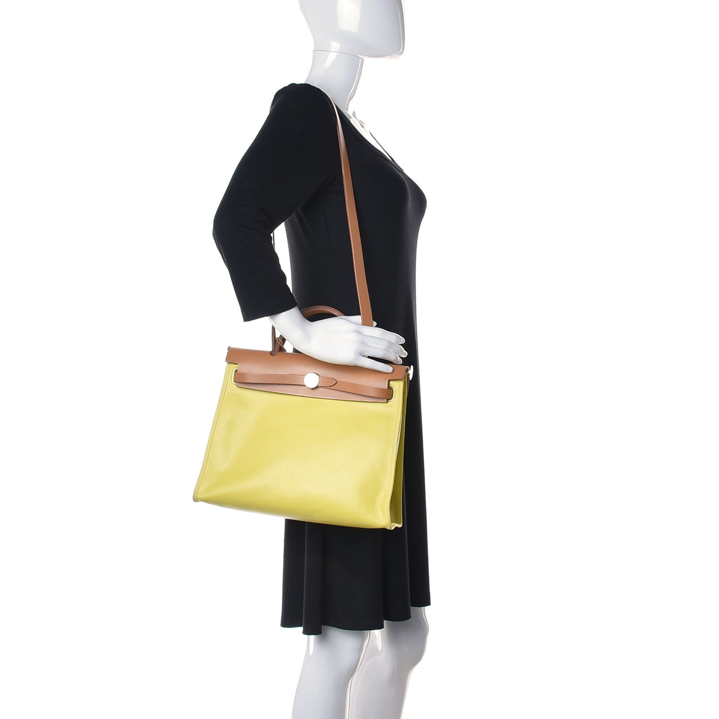 Toile H Berline Vache Hunter Herbag Zip 31 PM Lime