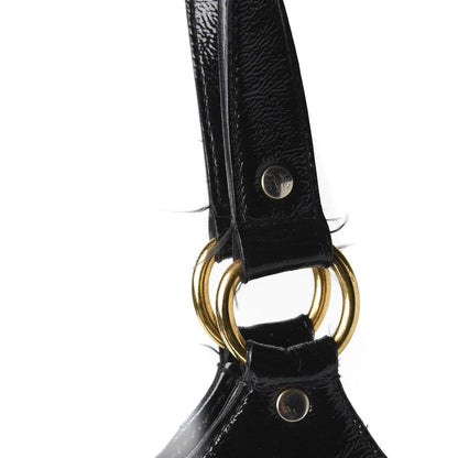 Saint Laurent Patent Tribute Tote Black 10 of 11