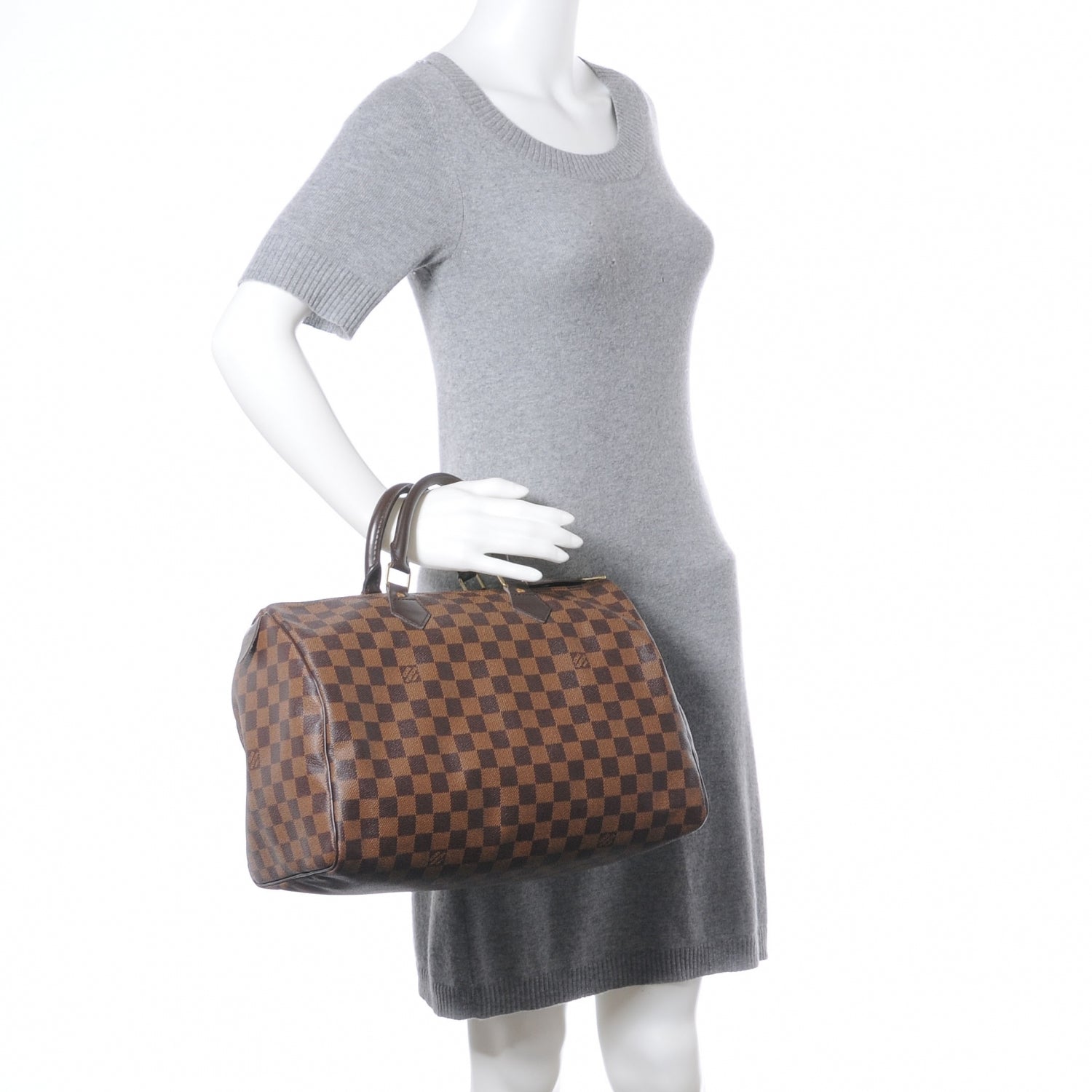 Louis Vuitton Damier Ebene Speedy 35 2 of 7