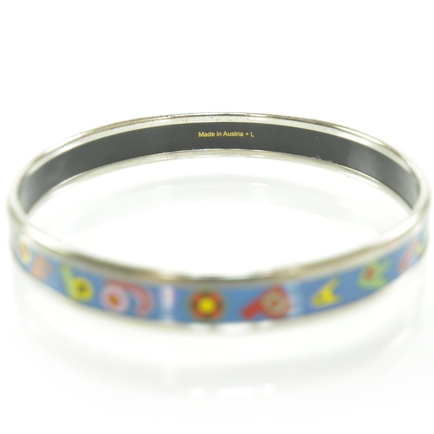 Enamel Narrow Tohu Bohu Bracelet Bleu