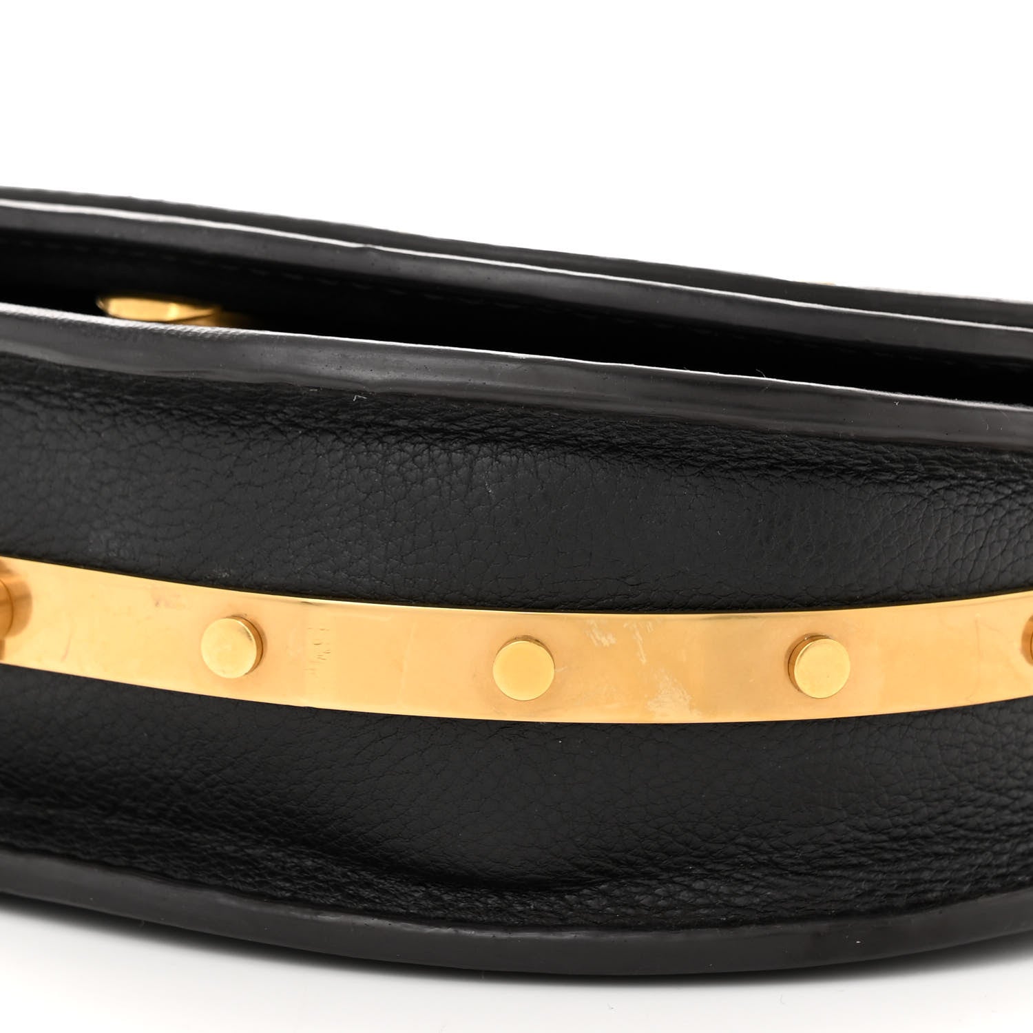Chloe Calfskin Small Nile Bracelet Minaudiere Bag Black 9 of 9