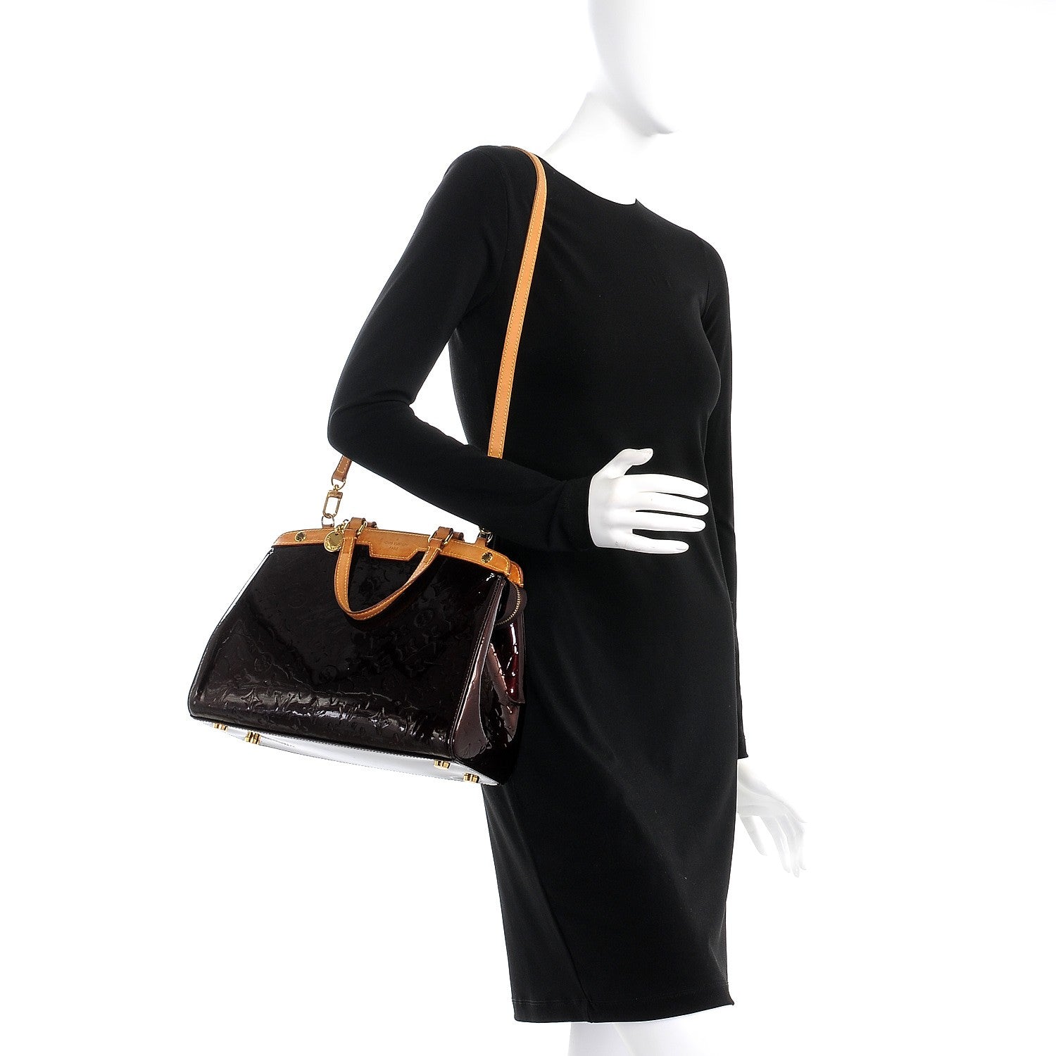 Louis Vuitton Vernis Brea MM Amarante 2 of 11