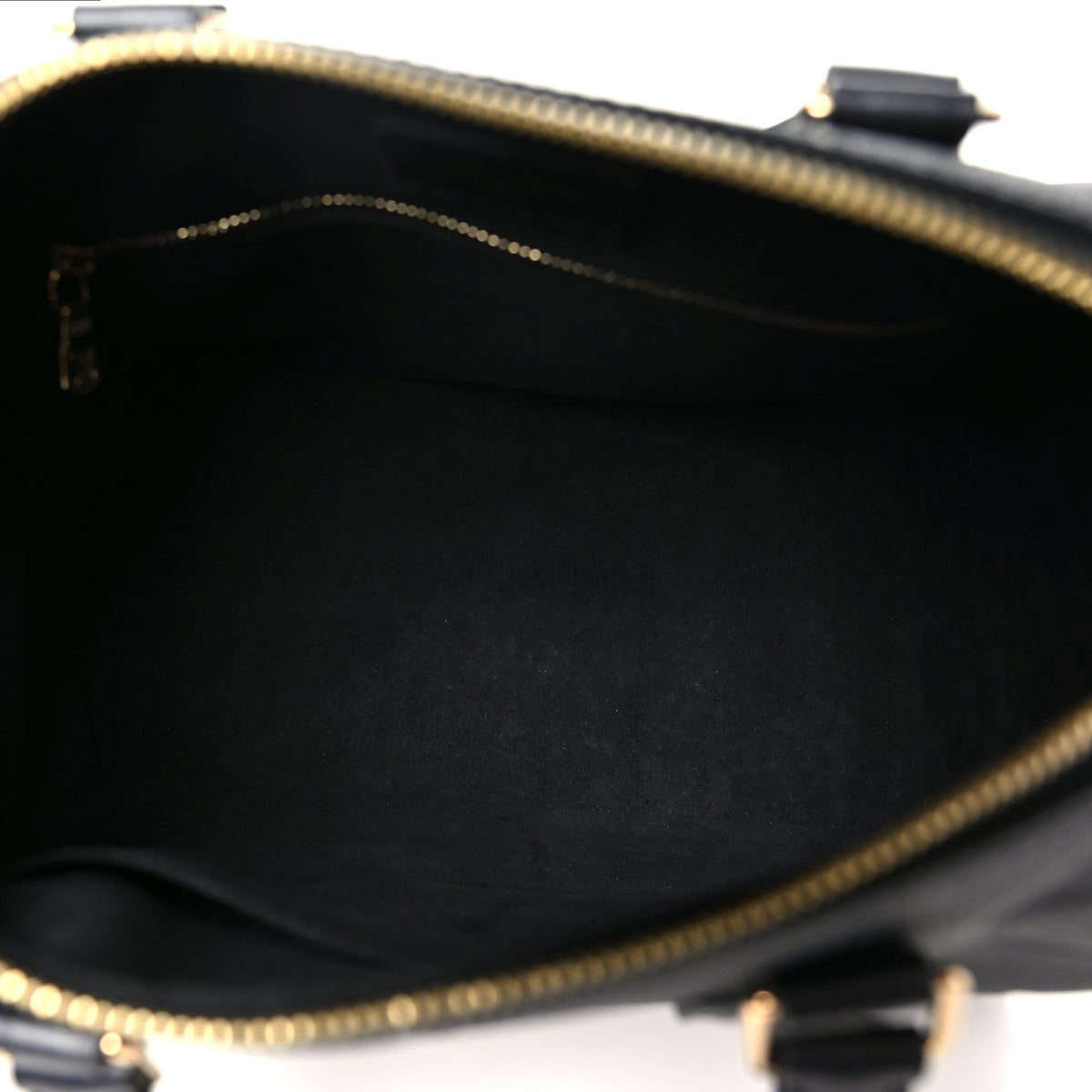 Louis Vuitton Empreinte Monogram Giant Speedy Bandouliere 25 Black 5 of 9