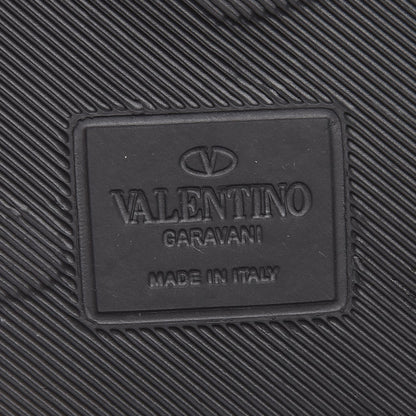 Valentino Garavani Rubber Rockstud Slide Sandals 37 Black 8 of 10