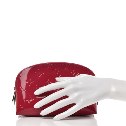 Louis Vuitton Vernis Cosmetic Pouch Rose Indien 2 of 8