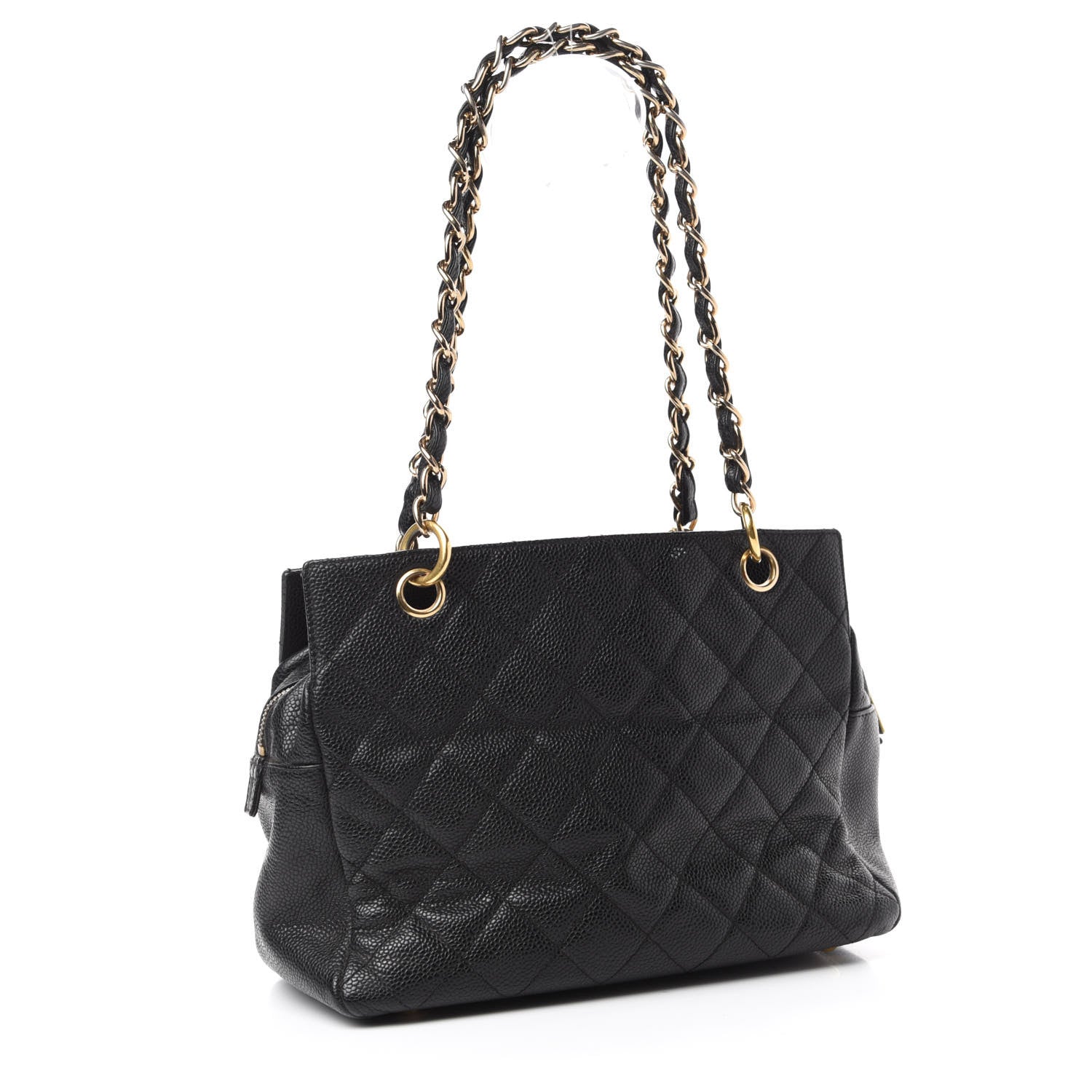 Chanel Caviar Quilted Petit Timeless Tote PTT Black 3 of 10