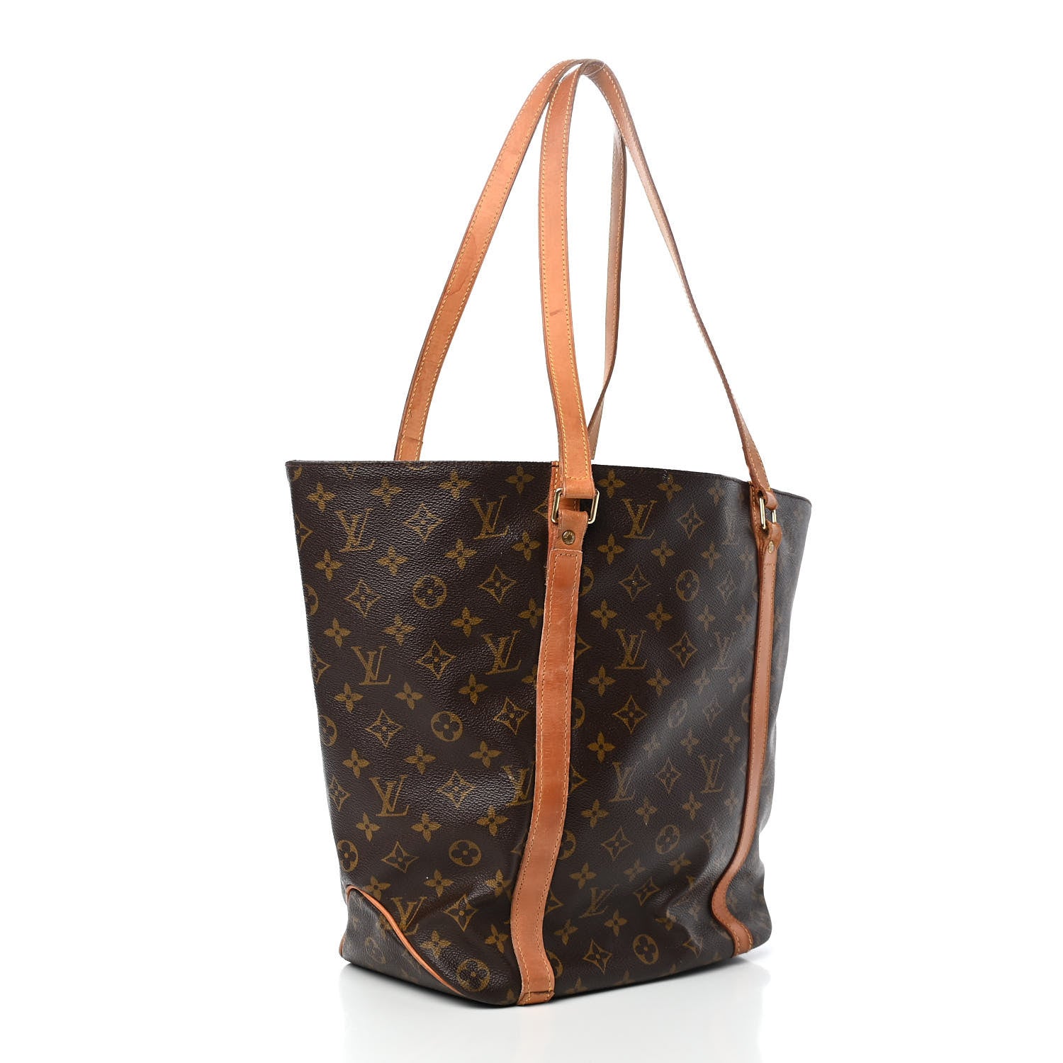 Louis Vuitton Monogram Sac Shopping Tote 3 of 9