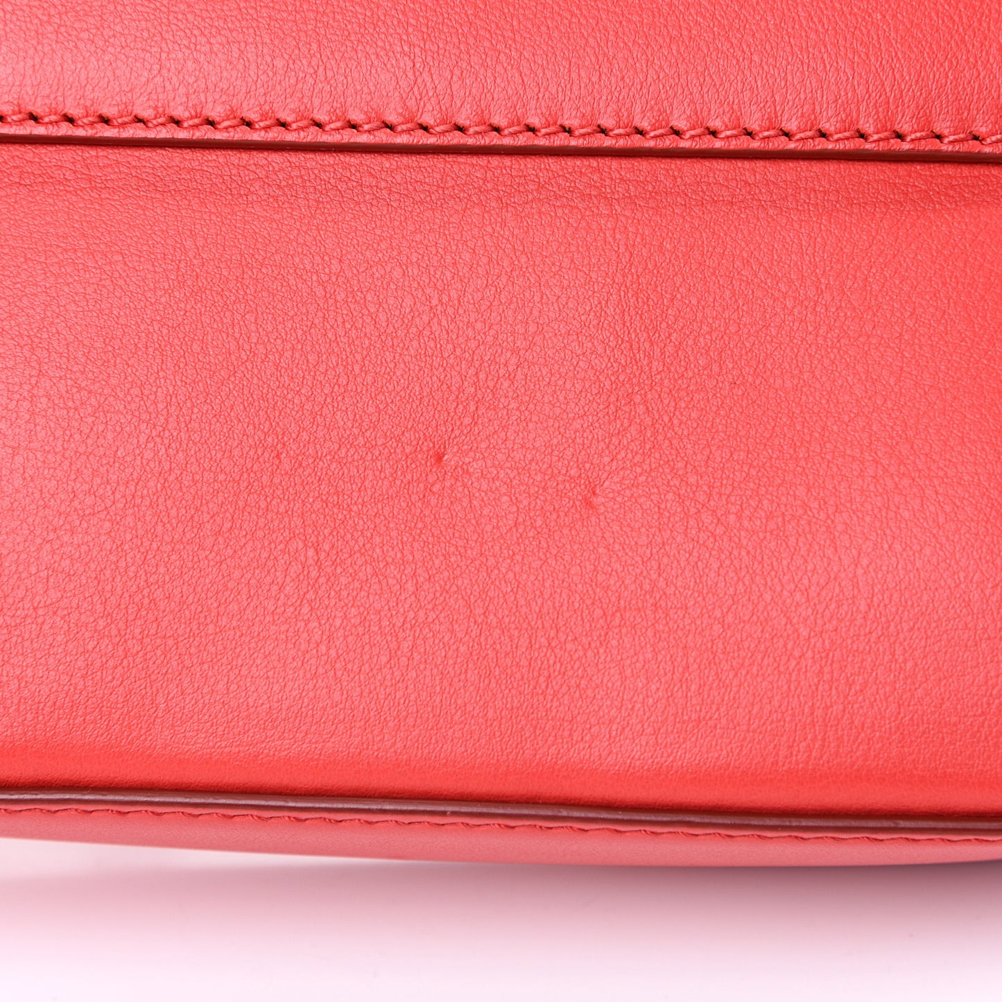 Calfskin Mini Nobile Shoulder Bag Red