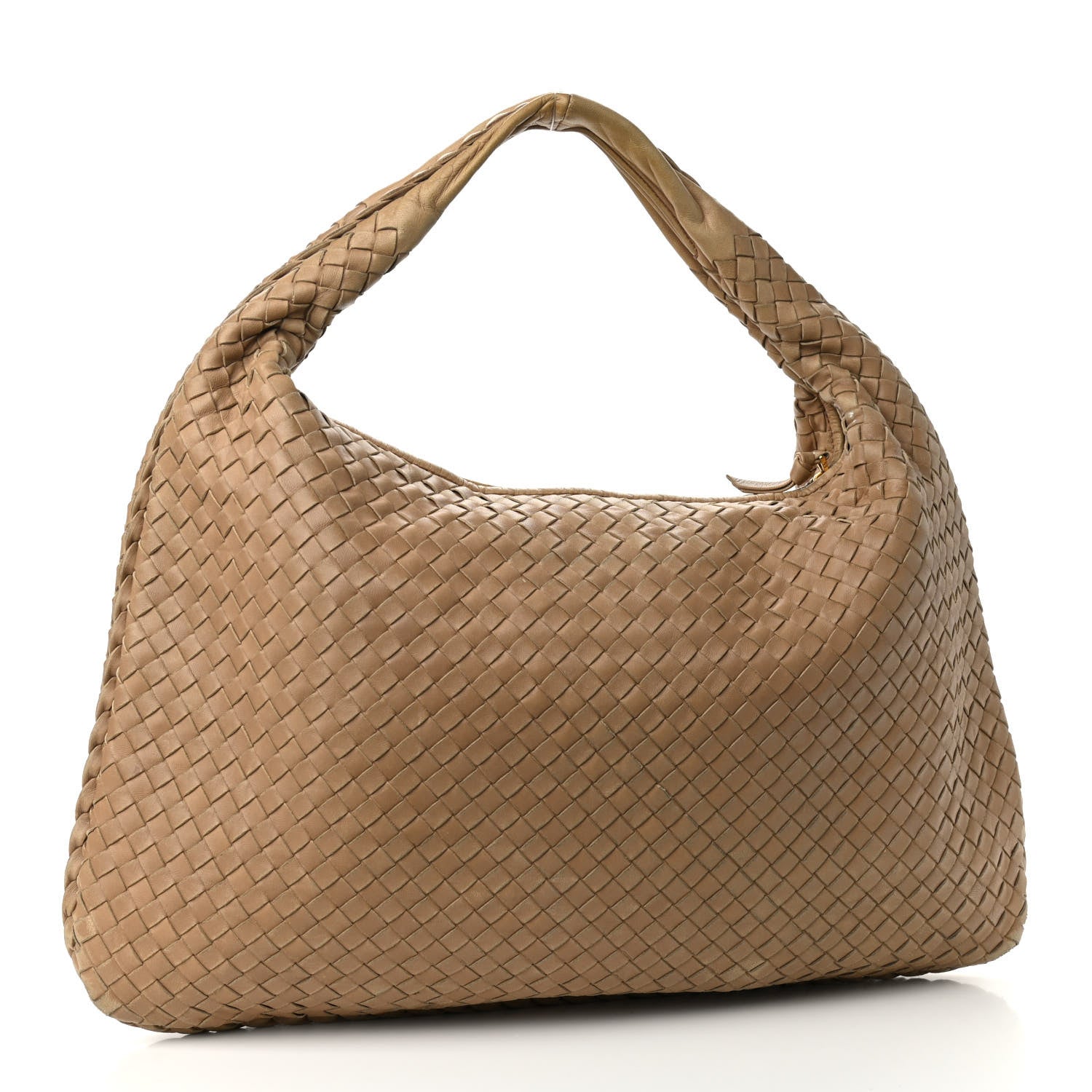 Bottega Veneta Nappa Intrecciato Large Veneta Hobo Camel 3 of 13