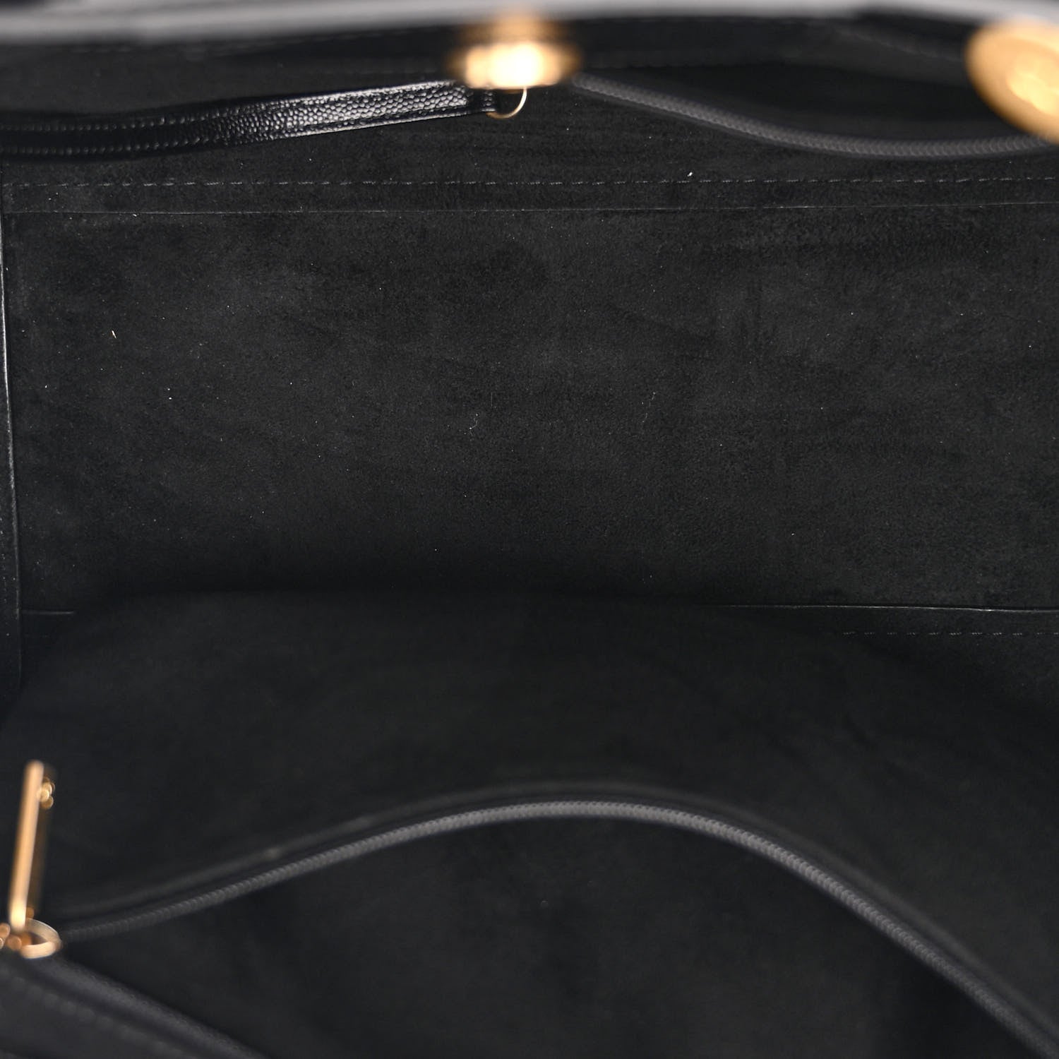 Chanel Caviar Small Studded Deauville Tote Black 5 of 10