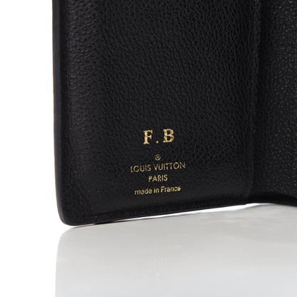 Louis Vuitton Empreinte Compact Curieuse Wallet Black 6 of 8