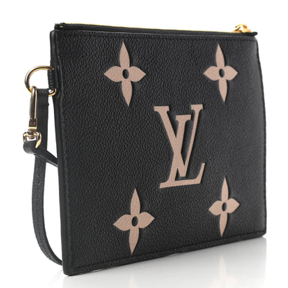 Louis Vuitton Empreinte Monogram Giant Neonoe MM Pochette Black Beige 3 of 6