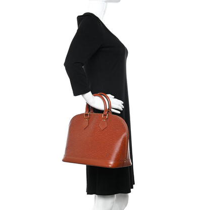 Louis Vuitton Epi Alma PM Kenyan Fawn 2 of 17