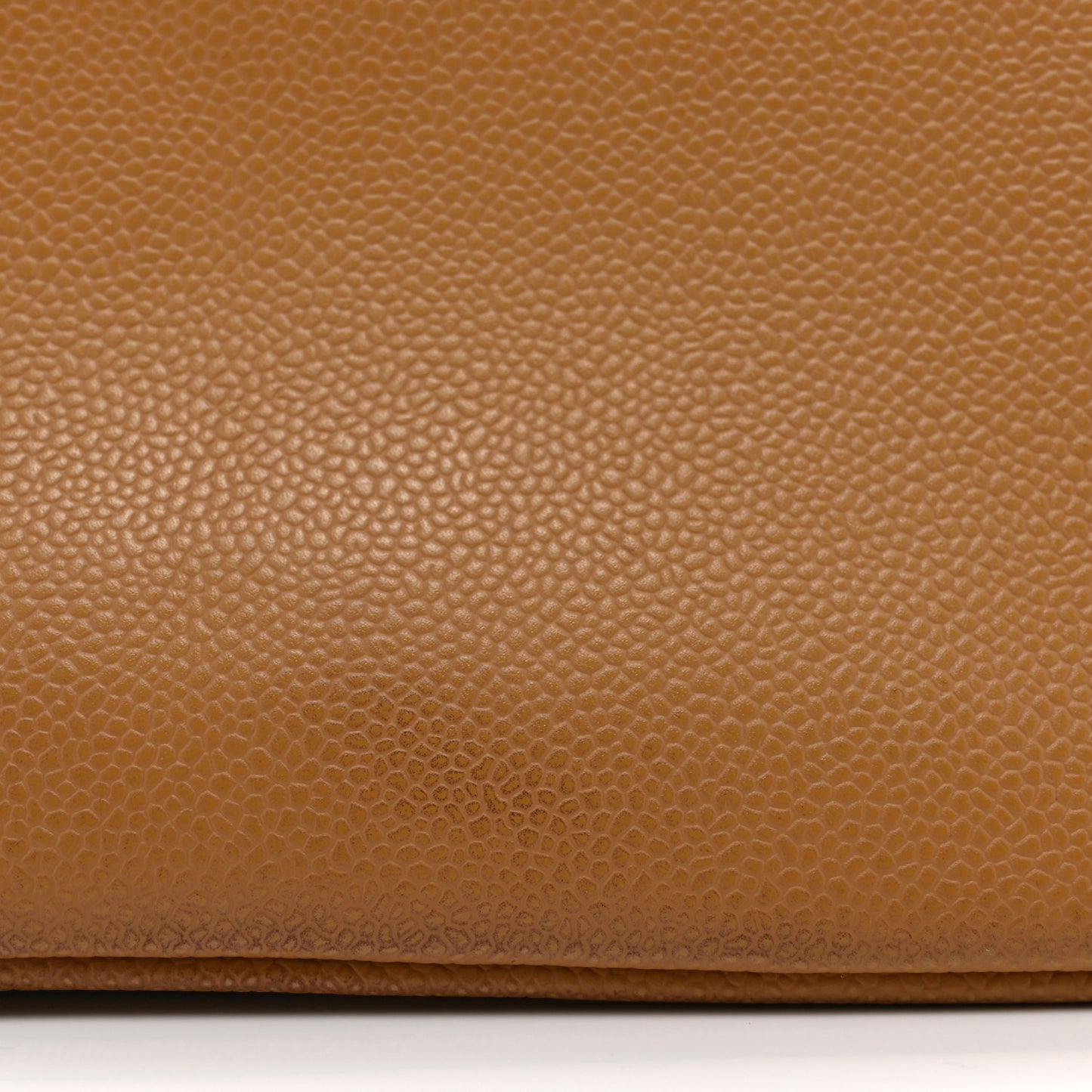 Caviar Quilted Medallion Tote Beige