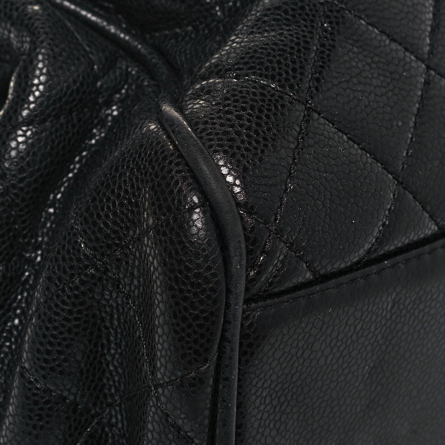 Chanel Caviar Quilted Timeless Accordion Flap Black 7 of 17