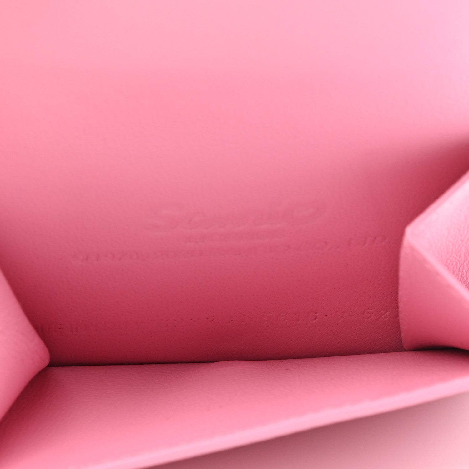Balenciaga Calfskin Hello Kitty Mini Wallet Pink 4 of 7