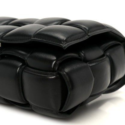 Bottega Veneta Nappa Maxi Intreccio Padded Cassette Crossbody Bag Black 12 of 13