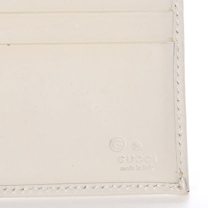 Gucci GG Plus Monogram Web Stripe Continental Wallet White 12 of 13