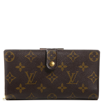 Louis Vuitton Monogram Continental French Purse Wallet 1 of 7