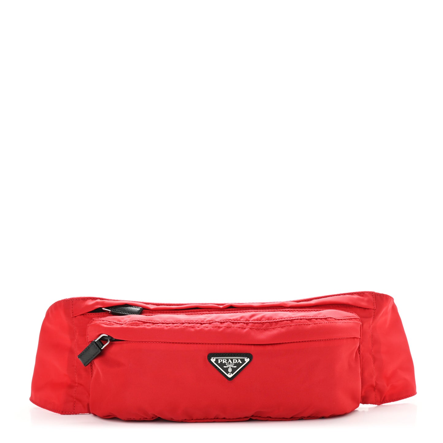 Tessuto Nylon Montagna Belt Bag Red