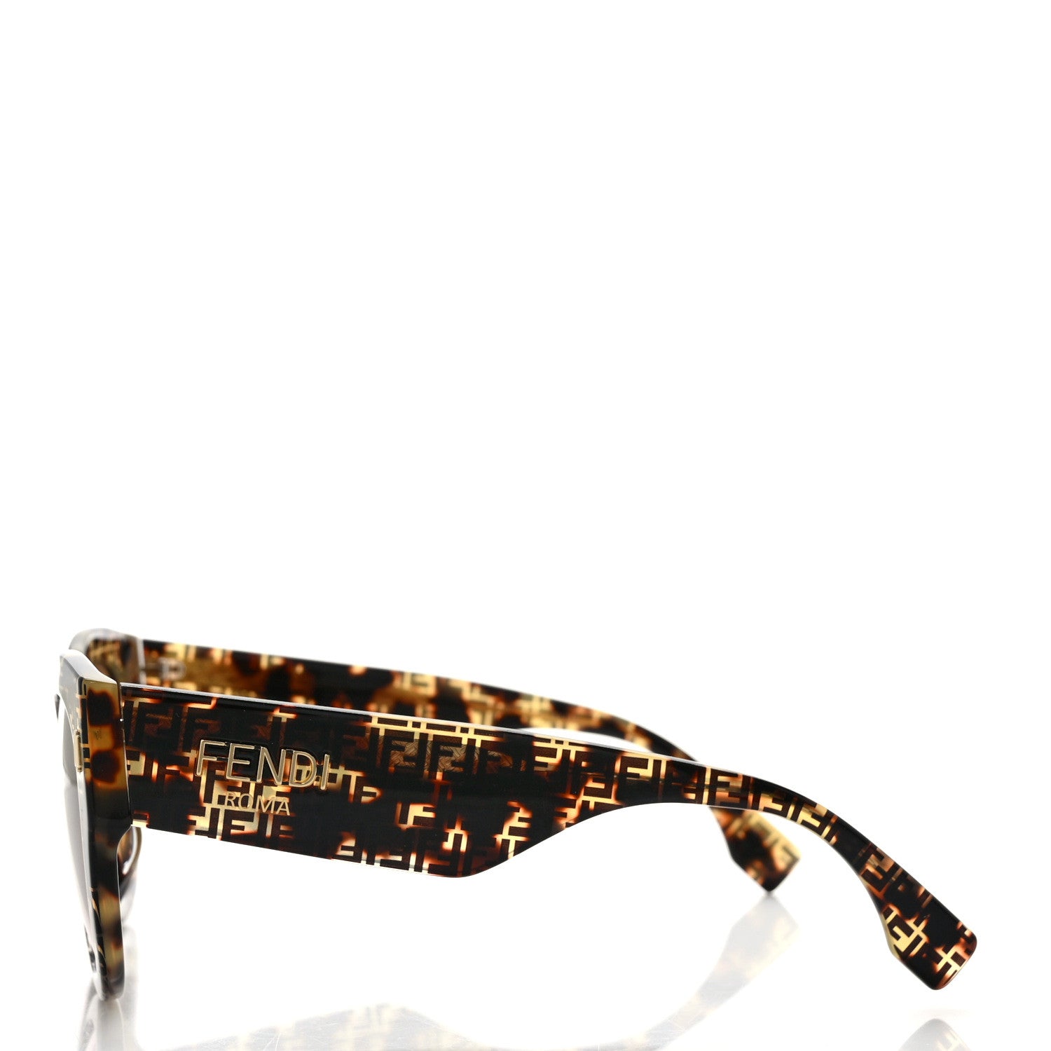 Fendi Acetate Fendi Roma Sunglasses FF 0452/F/S Havana 3 of 7