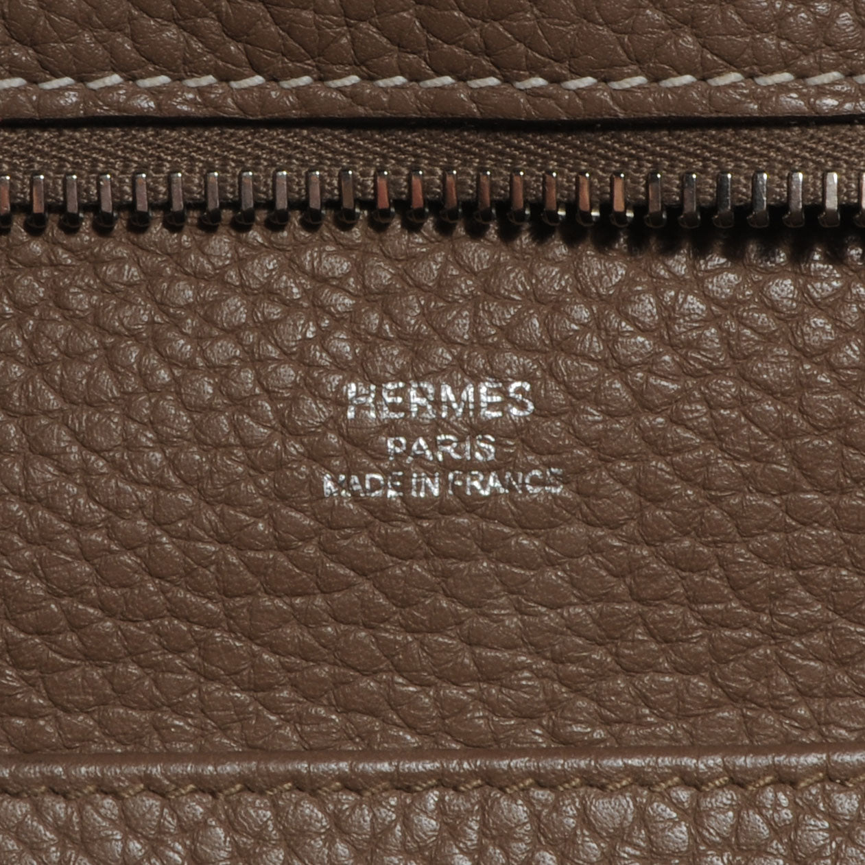 Hermes Taurillon Clemence Sac Goodnews PM Etoupe 6 of 7