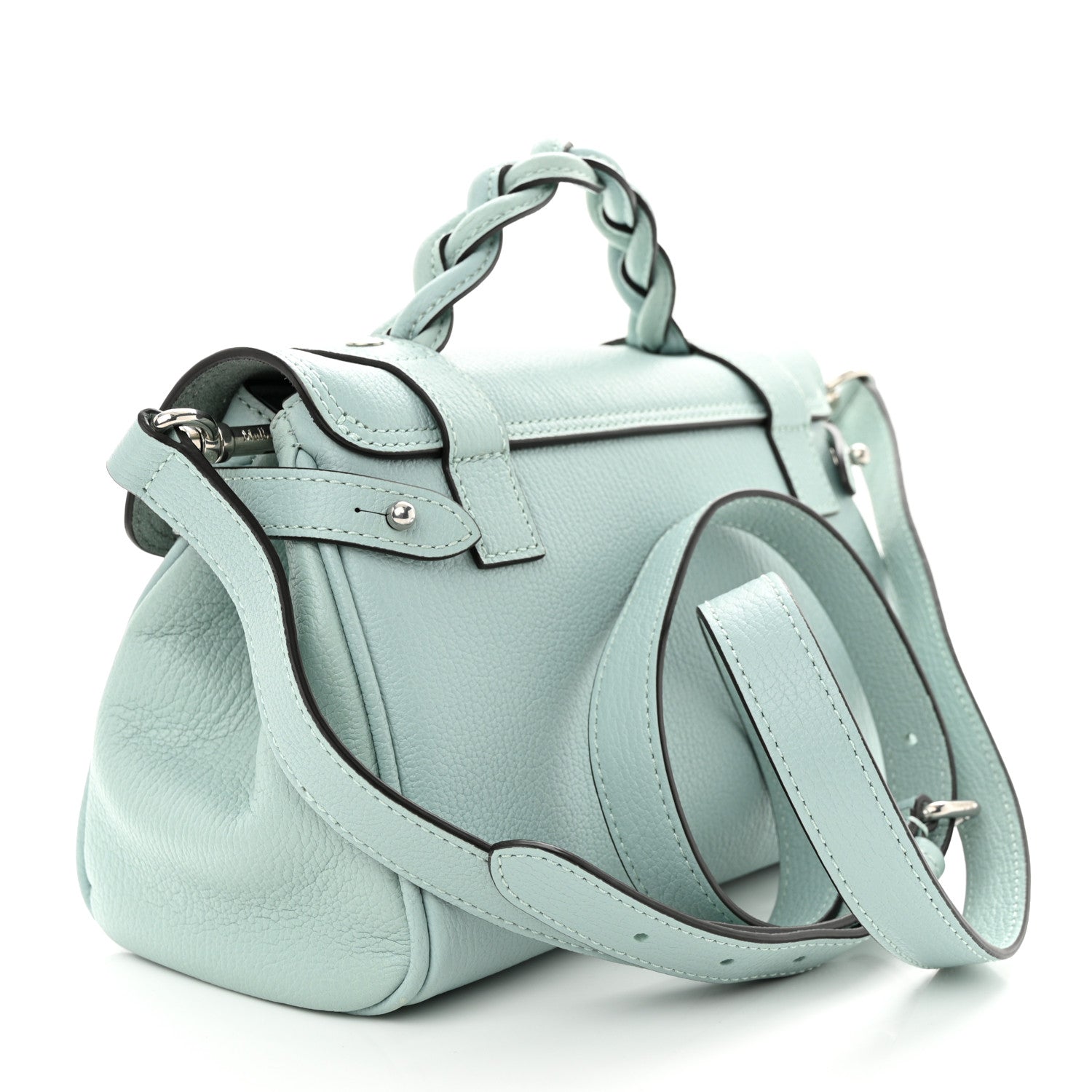 Mulberry Heavy Grain Mini Alexa Acrylic Green 3 of 10