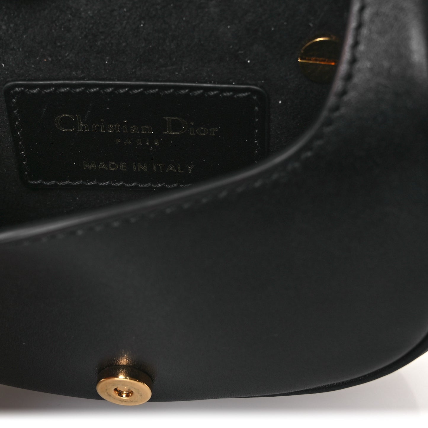 Box Calfskin Micro Bobby Bag Black