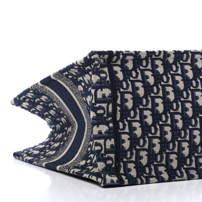 Christian Dior Oblique Medium Book Tote Blue Multicolor 8 of 10